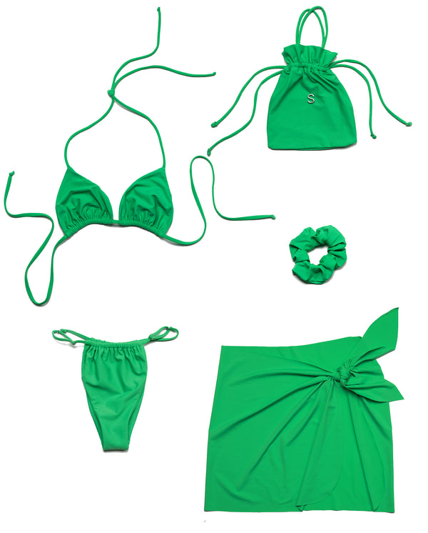 setsswim-bikini-swimwear-matching-set-green-money